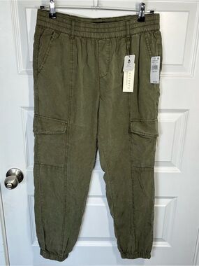 Sanctuary Standard Surplus Olive Cargo Jogger Pants XS NWT